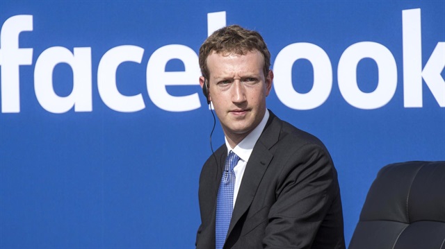 Facebook'un kurucusu ve CEO'su Mark Zuckerberg.
