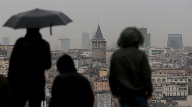 İstanbul için kuvvetli yağış uyarısı yapıldı. 