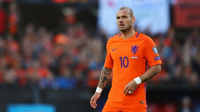 Wesley Sneijder'den Dursun Özbek'e mesaj var