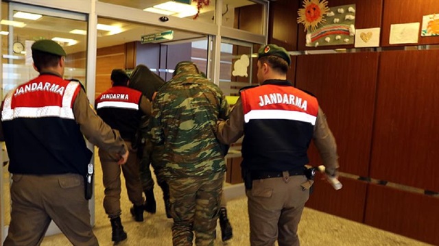 Edirne'de sınırı geçen 2 yunan askerinde soruşturma derinleştirildi.