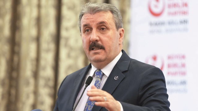 ​​Büyük Birlik Partisi Genel Başkanı Mustafa Destici