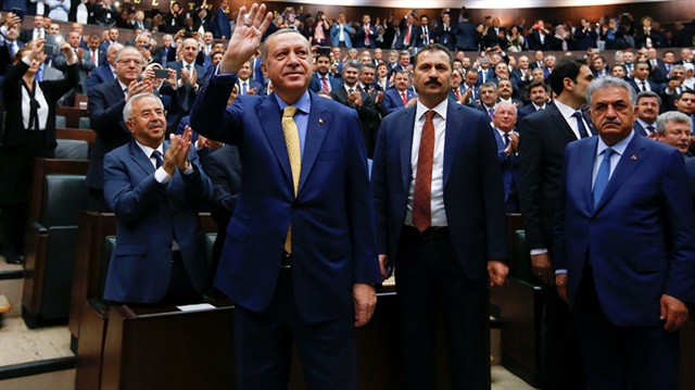 AK Parti Grubu ve Cumhurbaşkanı Recep Tayyip Erdoğan
