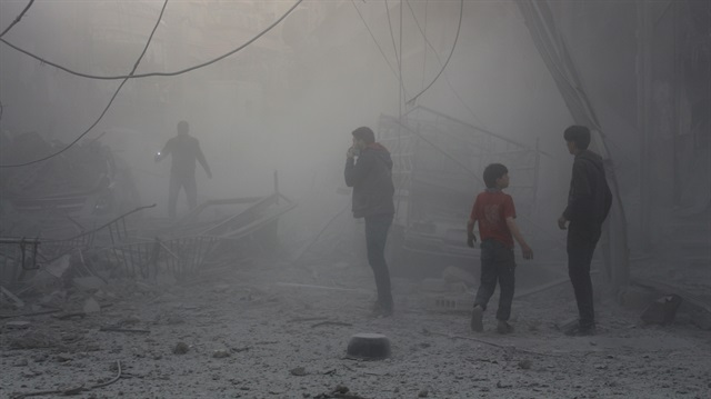 Assad regime continues to hit Eastern Ghouta