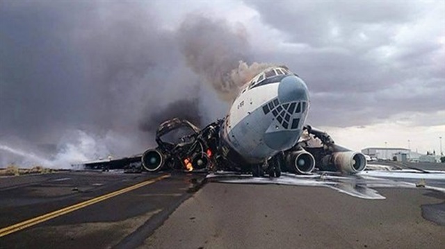Suriye'de Rusya'ya ait askeri nakliye uçağı düştü. Uçaktaki 32 kişi hayatını kaybetti.