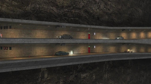 Tünel, karayolu geçişini de barındırdığı için YİD modeline uygun hale gelecek. 