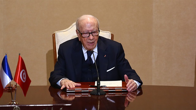 Tunus Cumhurbaşkanı El-Baci Kaid es-Sibs