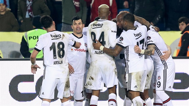 Spor Toto Süper Lig'de Beşiktaş deplasmanda Trabzonspor'u 2-0 yendi. 