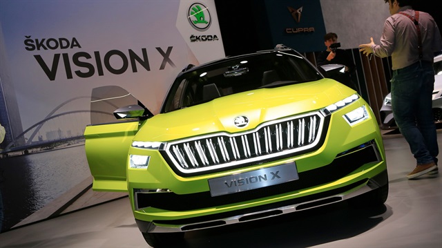 Skoda, CNG'li hibrit Vision X konseptini tanıttı