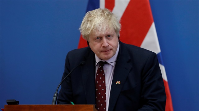 Britain's Foreign Secretary Boris Johnson 