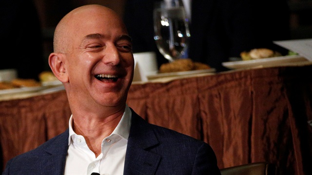 Amazon'un kurucusu ve Üst Yöneticisi (CEO) Jeff Bezos.