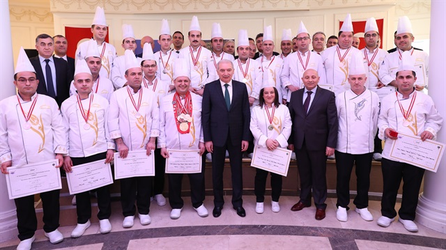 16. Uluslararası Gastronomi yarışmalarında yüzde yüz başarı elde ettiler.