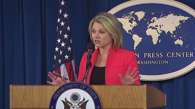 State Department spokesperson Heather Nauert 