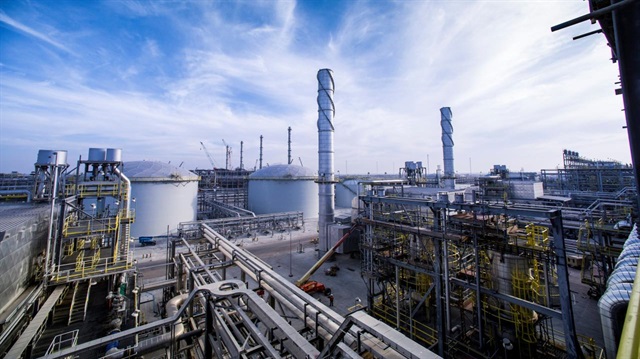 Suudi Arabistan'nın ulusal petrol ve doğalgaz şirketi Aramco.