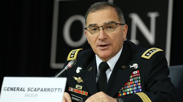 ABD Avrupa Kuvvetleri ve NATO Müttefik Kuvvetler Harekat Komutanı Orgeneral Curtis Scaparrotti