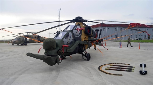 Kilis’te yerli üretim Atak helikopter tanıtıldı  