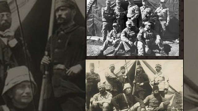 Afrin'deki askerlerimizden dikkat çeken Mustafa Kemal Atatürk karesi