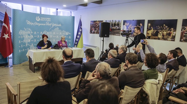 İstiklal Marşı'nın Kabulü ve Mehmet Akif Ersoy'u Anma Günü etkinlikleri kapsamında, Bosna Hersek'in başkenti Saraybosna'da "Bosna Hersek'te Mehmet Akif'i Anmak ve Anlamak" konulu konferans düzenlendi.