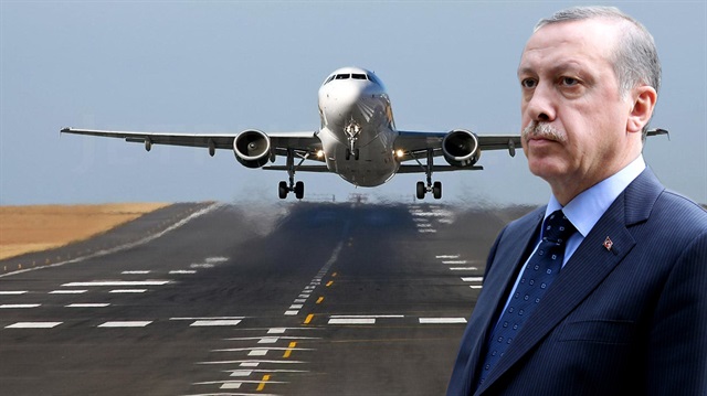 Ankaralı iş adamlarının uçak sorununu Cumhurbaşkanı Erdoğan çözdü.