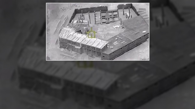 Terör örgütü PKK/YPG'nin Afrin'de Pentagon binasına benzer gizli bir üs inşa ettiği ortaya çıktı. 