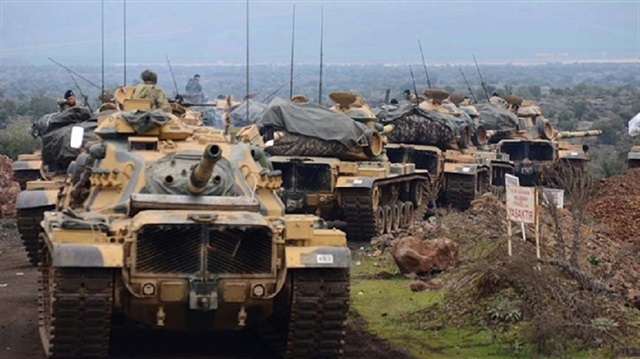 الجيش التركي: مركز مدينة عفرين محاصر منذ 12 مارس 2018 ضمن عملية "غصن الزيتون"