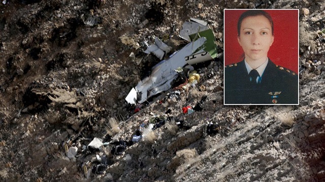 Düşen Türk jetinde pilot olan Melike Kuvvet