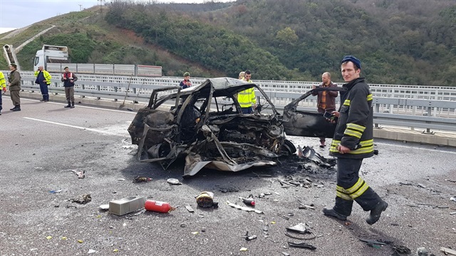 Bursa'daki kazada 2 kişi öldü.