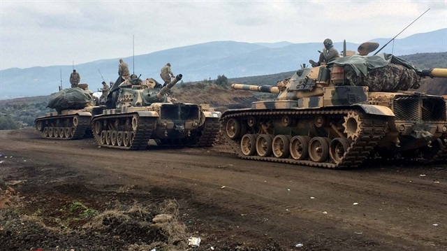 Afrin'i kuşatma altına alan TSK ve ÖSO, 8 köyü daha teröristlerden arındırdı.