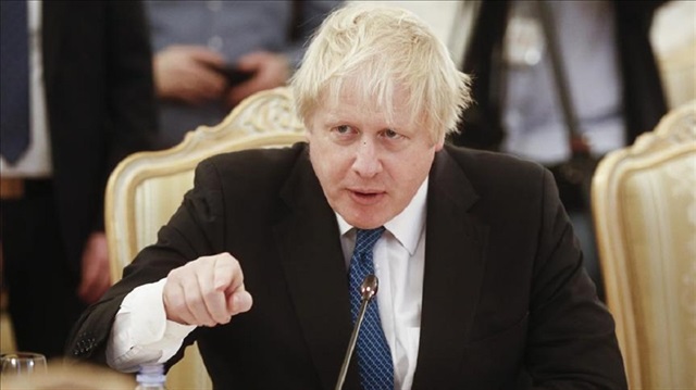 Britain's Secretary of State for Foreign and Commonwealth Affairs Boris Johnson 