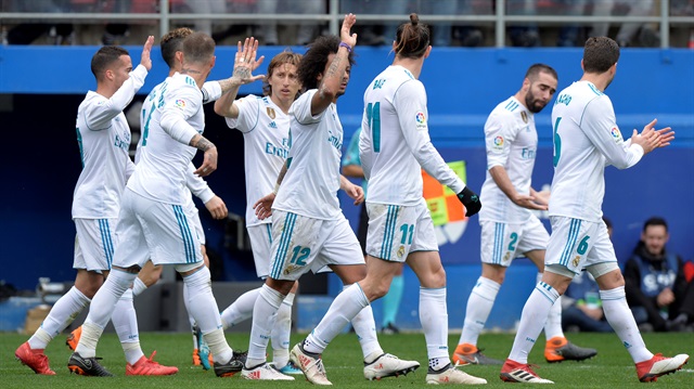 Real Madrid, ligde topladığı 57 puanla 3. sırada yer alıyor.