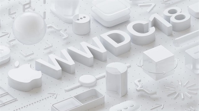 WWDC 2018 konferansının tanıtım görseli.