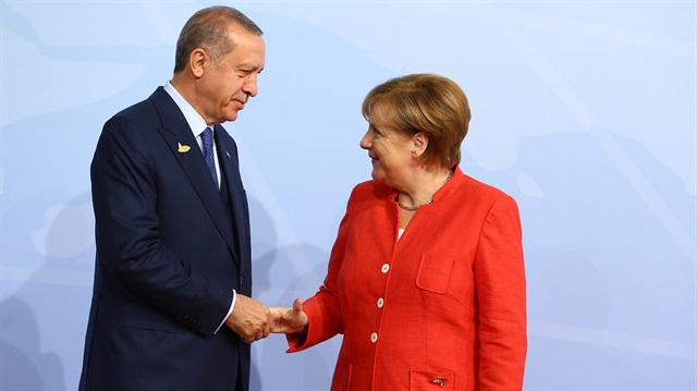 Arşiv: Cumhurbaşkanı Erdoğan, Almanya Başbakanı Merkel