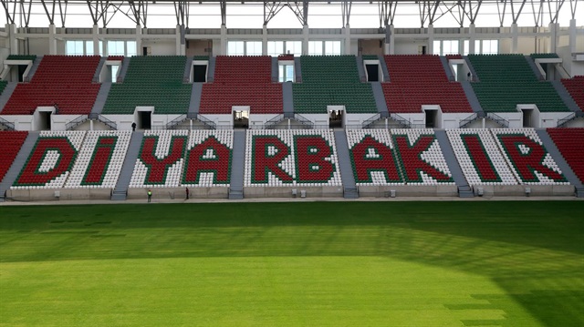 Diyarbakır Stadyumu'nun yüzde 98'i tamamlandı.