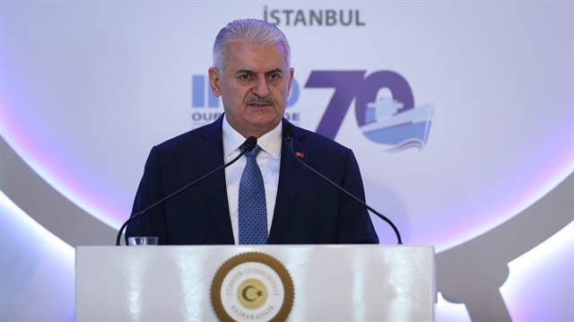 ​Başbakan Binali Yıldırım, Denizcilik Zirvesi'nde konuştu.