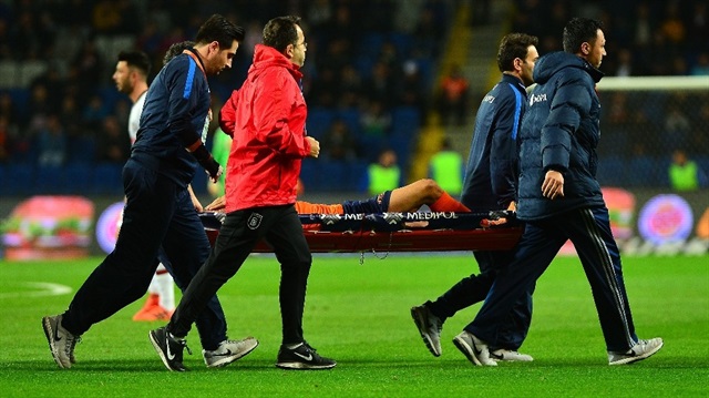 Mossoro, Beşiktaş maçında sakatlanmış ve sahayı sedyeyle terk etmek zorunda kalmıştı. 