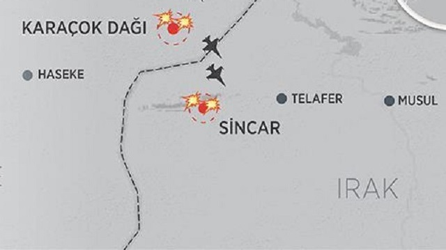 Türk Silahlı Kuvvetleri, 25 Nisan'da Sincar ve Karaçok dağlarına harekat düzenlemişti. 