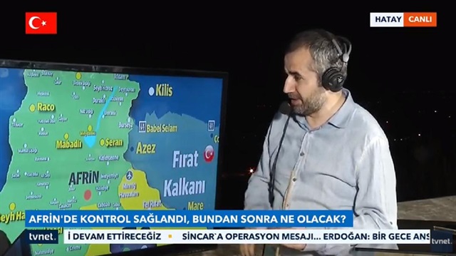 Yeni Şafak gazetesi muhabiri Yılmaz Bilgen, TVNET canlı yayınında operasyonun son durumunu değerlendirdi.
