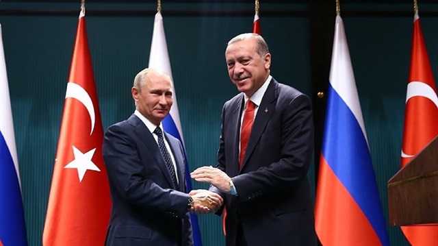 Turkey's Recep Tayyip Erdoğan and Russia’s Vladimir Putin