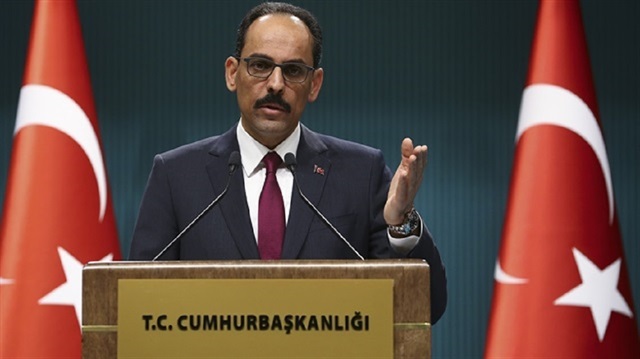  المتحدث باسم الرئاسة التركية، إبراهيم قالن