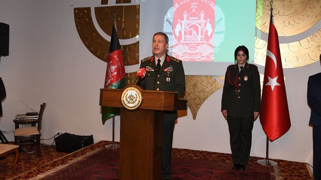 ​Genelkurmay Başkanı Orgeneral Hulusi Akar, Afganistan Silahlı Kuvvetler Günü Resepsiyonu’na katıldı.
