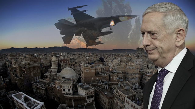 ABD Savunma Bakanı James Mattis, ABD Senatosu'na mektup yazarak, 'Yemen'den çekilmemeliyiz' baskısı yaptı. 