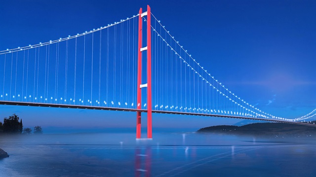 Çanakkale Köprüsü 2022'nin Mart ayında bitmiş olacak.