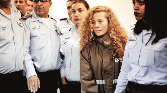 Filistin’in cesur kızı Ahed Tamimi