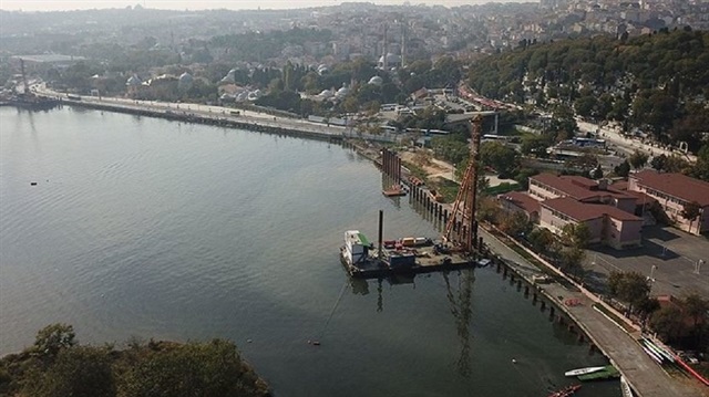 Eminönü-EyüpSultan tramvay hattı çalışması