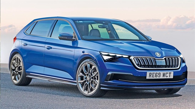 2019 model Skoda Rapid'den ilk görüntüler