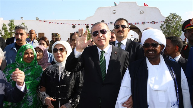 President Erdogan in Sudan