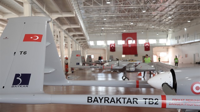 8 طائرات قتالية بدون طيار ومحليّة الصنع يتسلّمها الجيش التركيّ