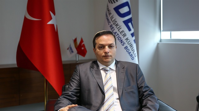 President of the Delegation of Argentine Jewish Association (DAIA) Ariel Cohen Sabban poses for a photo during an interview in Istanbul, Turkey on March 24, 2018. Sabban stated that “We think that the relations between Turkey and Argentina will grow from day to day.”