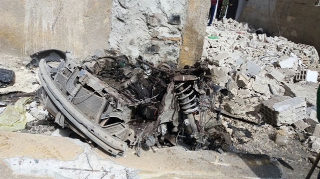 Cerablus’ta bombalı araç patladı: 13 yaralı

