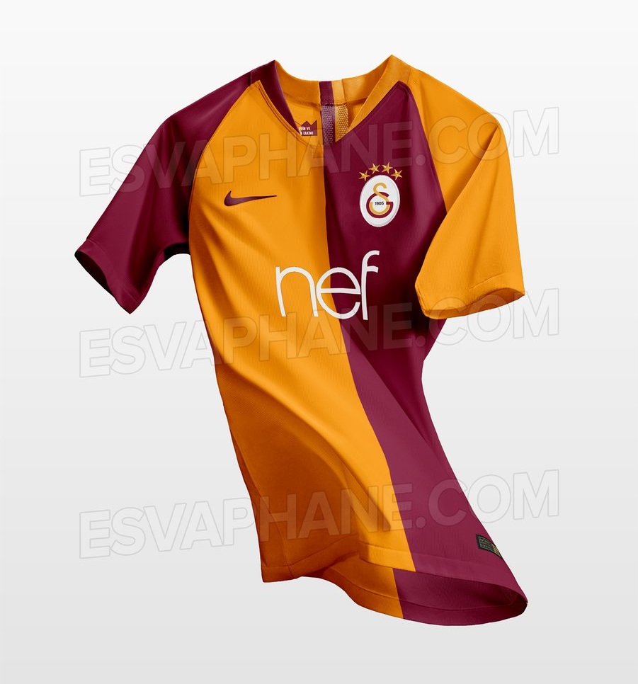 galatasaray in yeni parcali formasi basina sizdi yeni safak