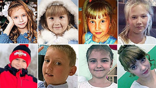Rusya'daki yangınde çok sayıda çocuk da hayatını kaybetti. 